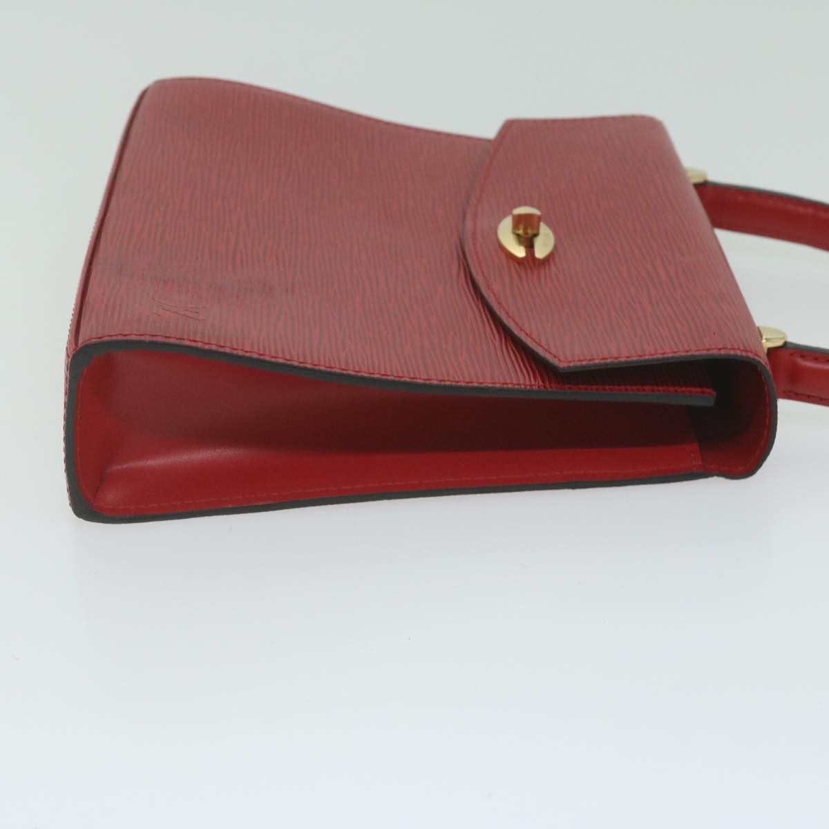 Louis Vuitton Malesherbes Red Leather Handbag (Pre-Owned) Size ONE SIZE - 9 Thumbnail