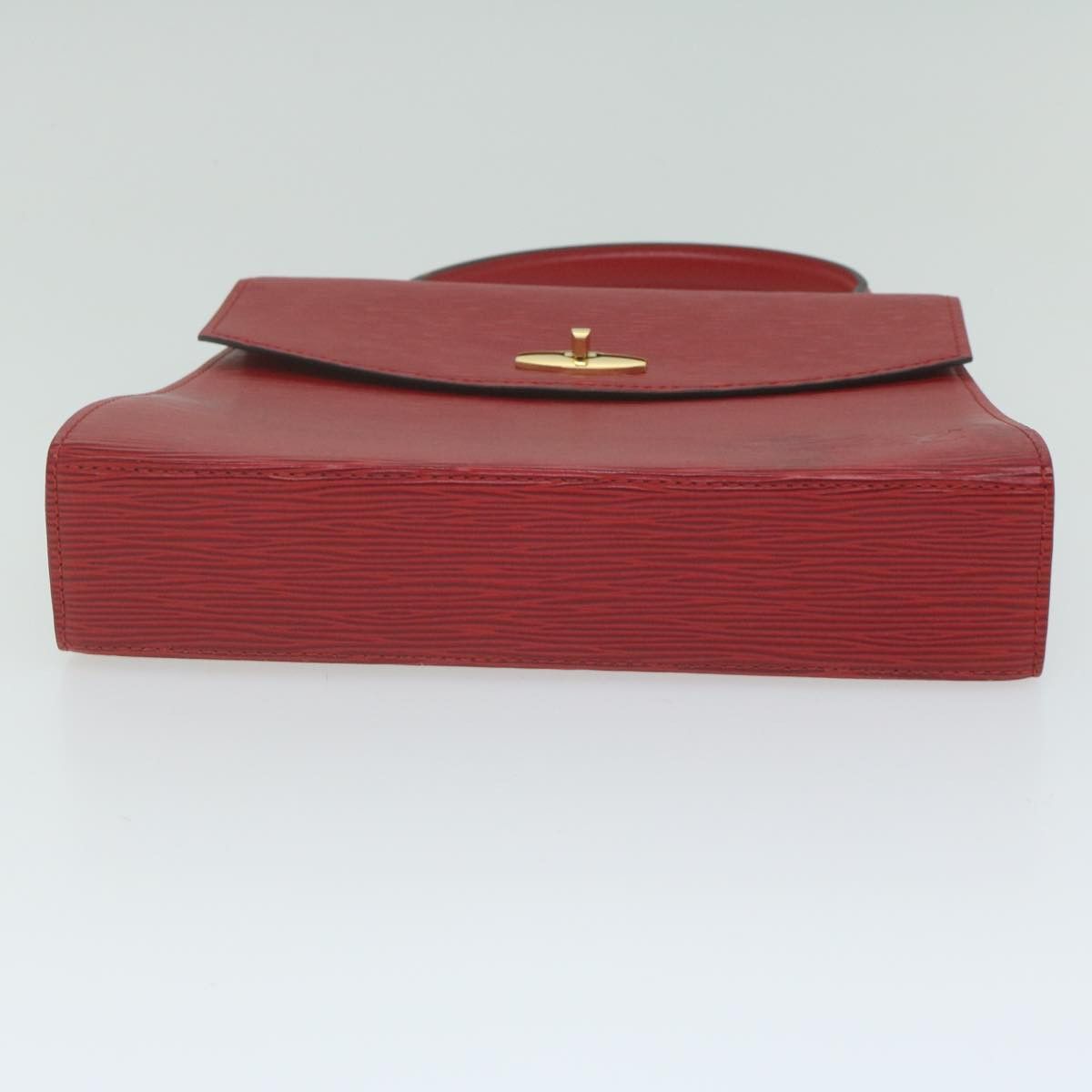 Louis Vuitton Malesherbes Red Leather Handbag (Pre-Owned) Size ONE SIZE - 4 Thumbnail