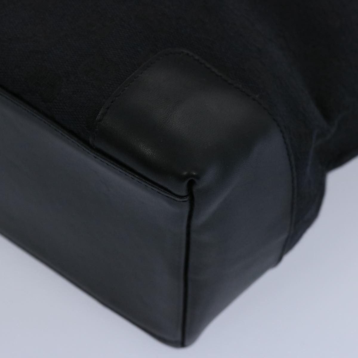 Gucci Black Canvas Handbag (Pre-Owned) Size ONE SIZE - 12 Thumbnail