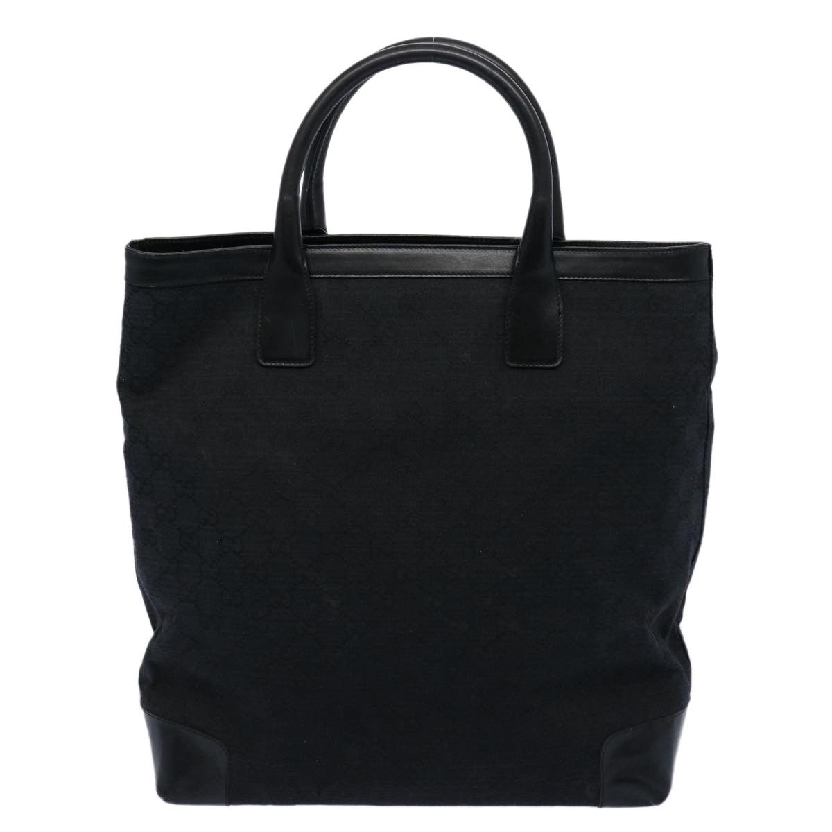 Gucci Black Canvas Handbag (Pre-Owned) Size ONE SIZE - 2 Thumbnail