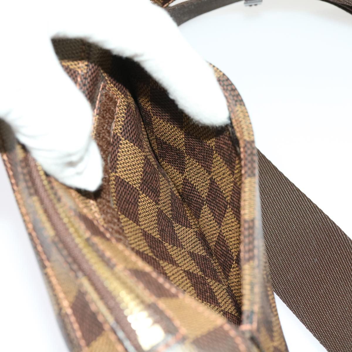 Louis Vuitton Geronimo Brown Canvas Shoulder Bag (Pre-Owned) Size ONE SIZE - 13 Thumbnail