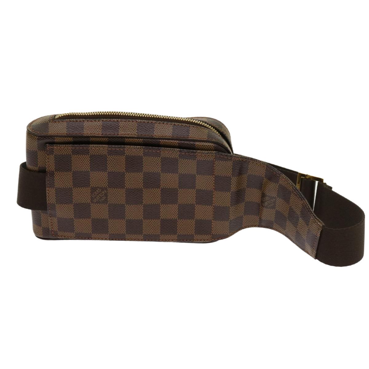 Louis Vuitton Geronimo Brown Canvas Shoulder Bag (Pre-Owned) Size ONE SIZE - 2 Thumbnail
