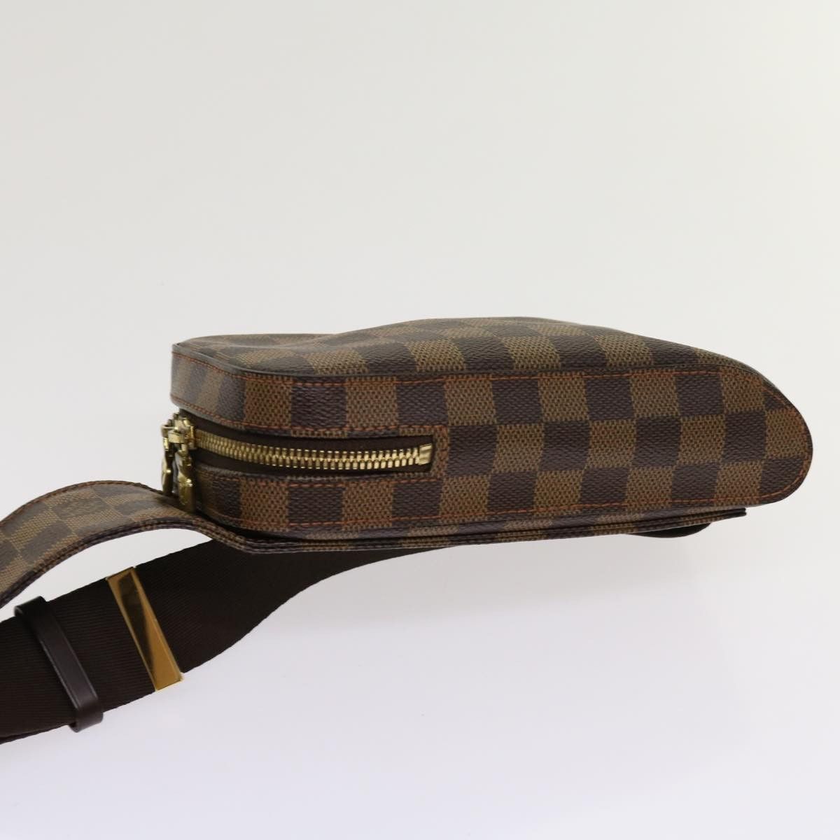Louis Vuitton Geronimo Brown Canvas Shoulder Bag (Pre-Owned) Size ONE SIZE - 4 Thumbnail