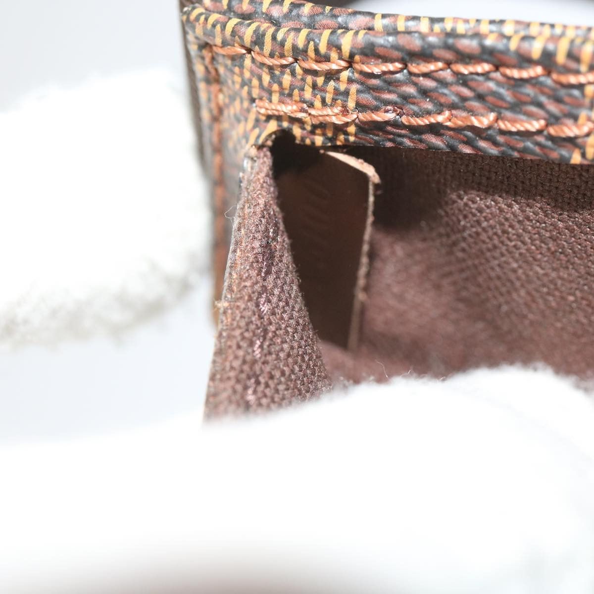 Louis Vuitton Geronimos Brown Canvas Shoulder Bag (Pre-Owned) Size ONE SIZE - 6 Thumbnail