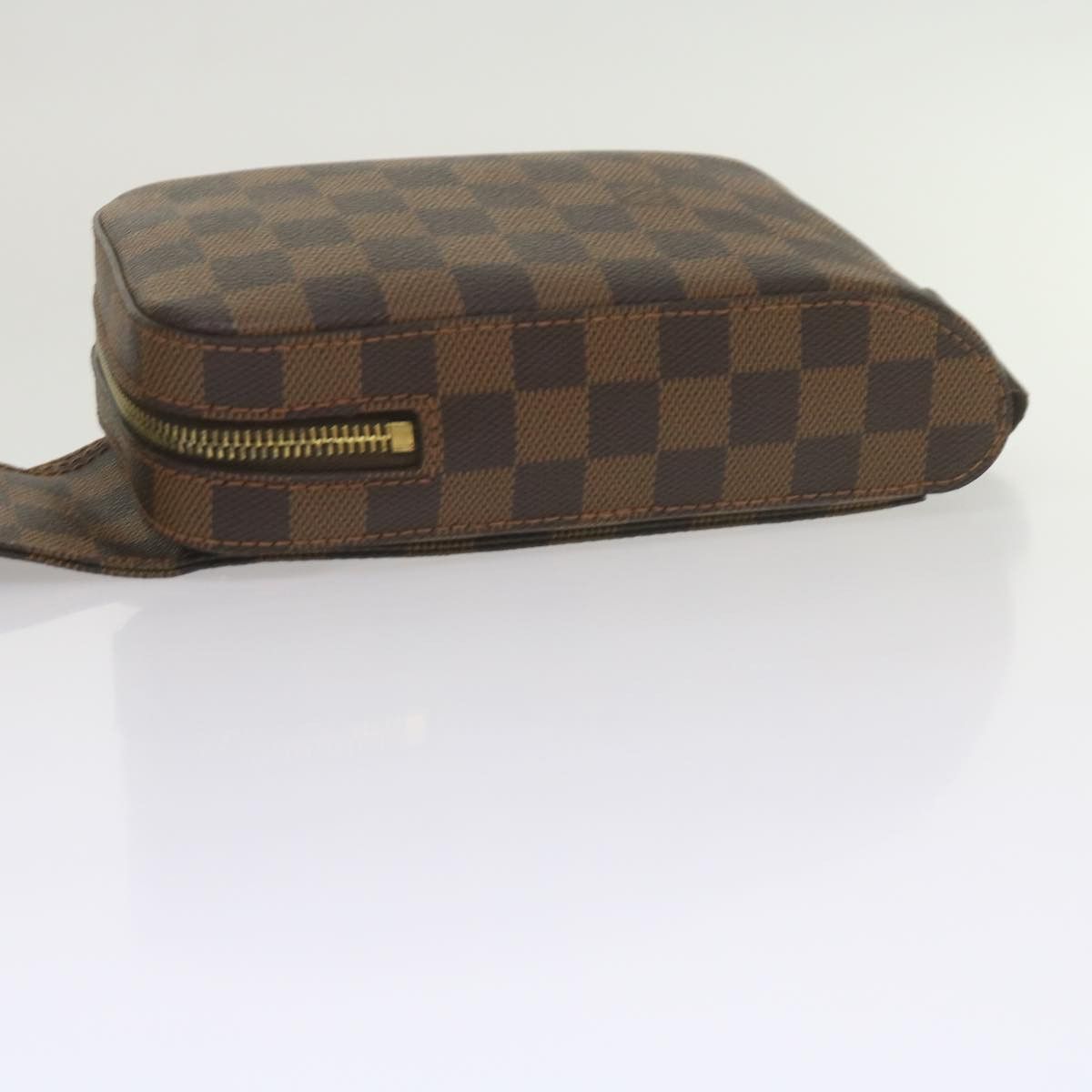 Louis Vuitton Geronimos Brown Canvas Shoulder Bag (Pre-Owned) Size ONE SIZE - 12 Thumbnail