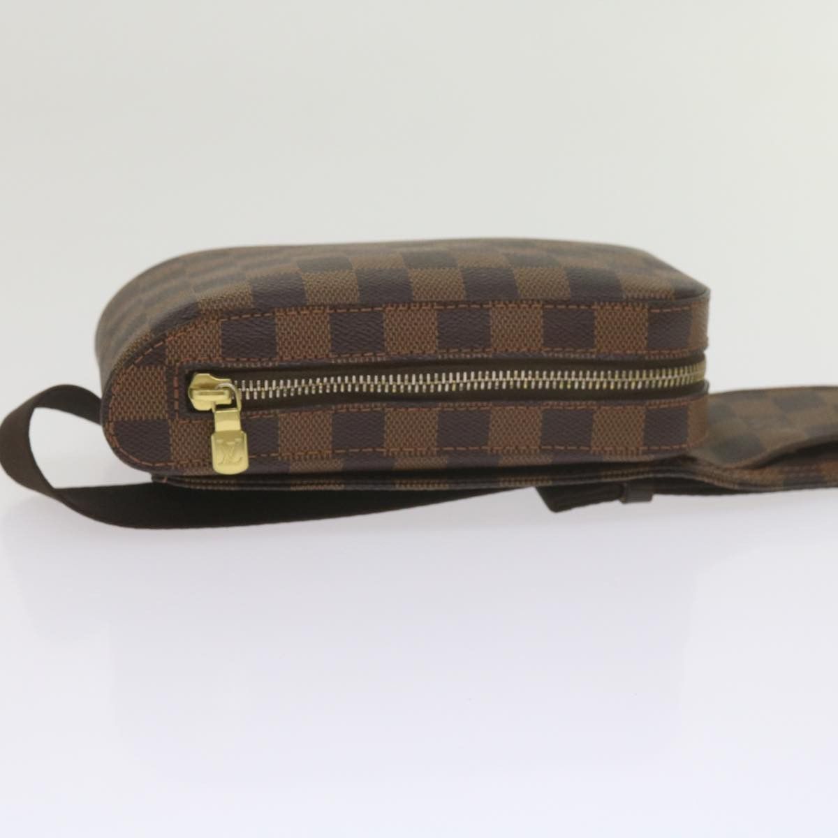 Louis Vuitton Geronimos Brown Canvas Shoulder Bag (Pre-Owned) Size ONE SIZE - 11 Thumbnail
