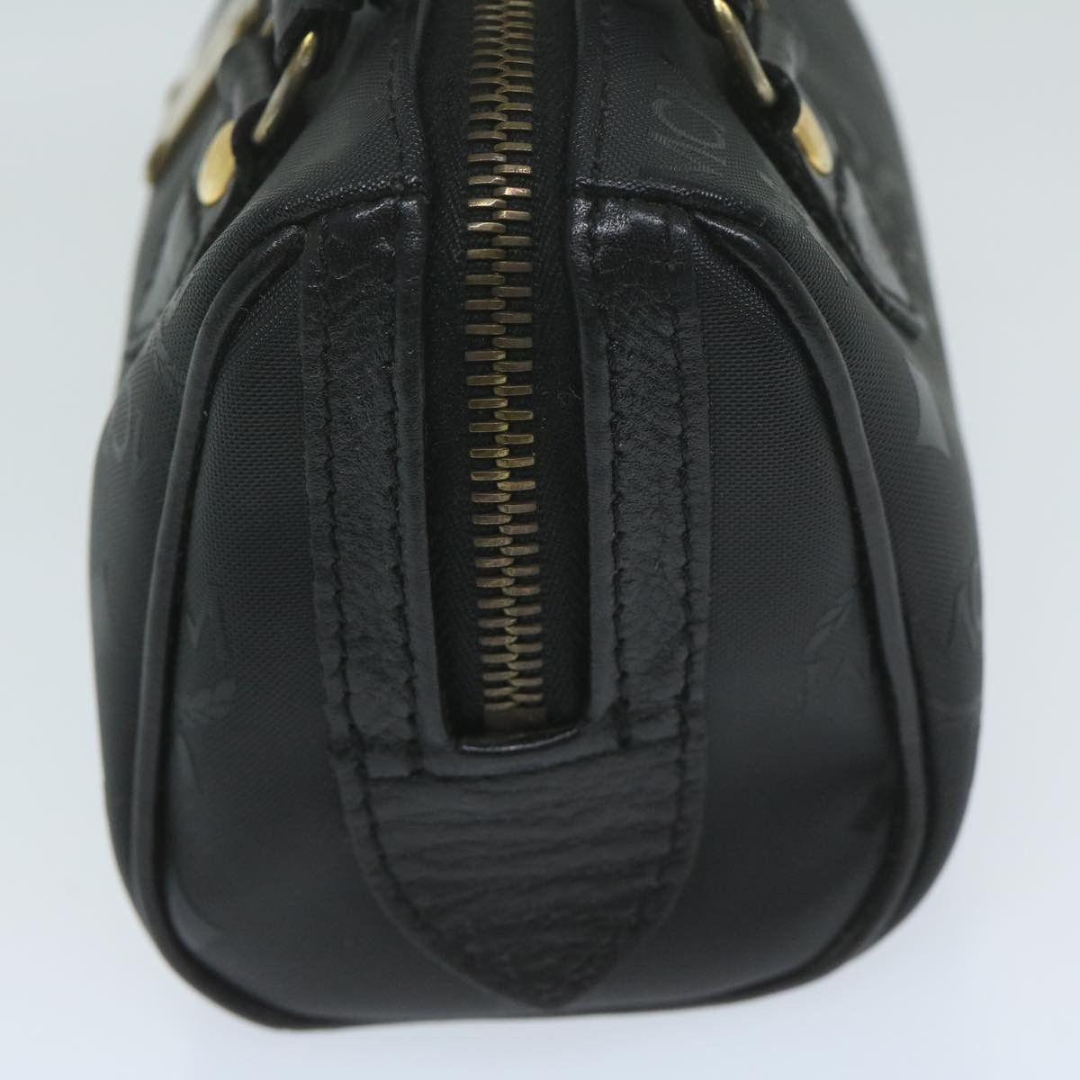 MCM Visetos Black Canvas Handbag (Pre-Owned) Size ONE SIZE - 8 Thumbnail
