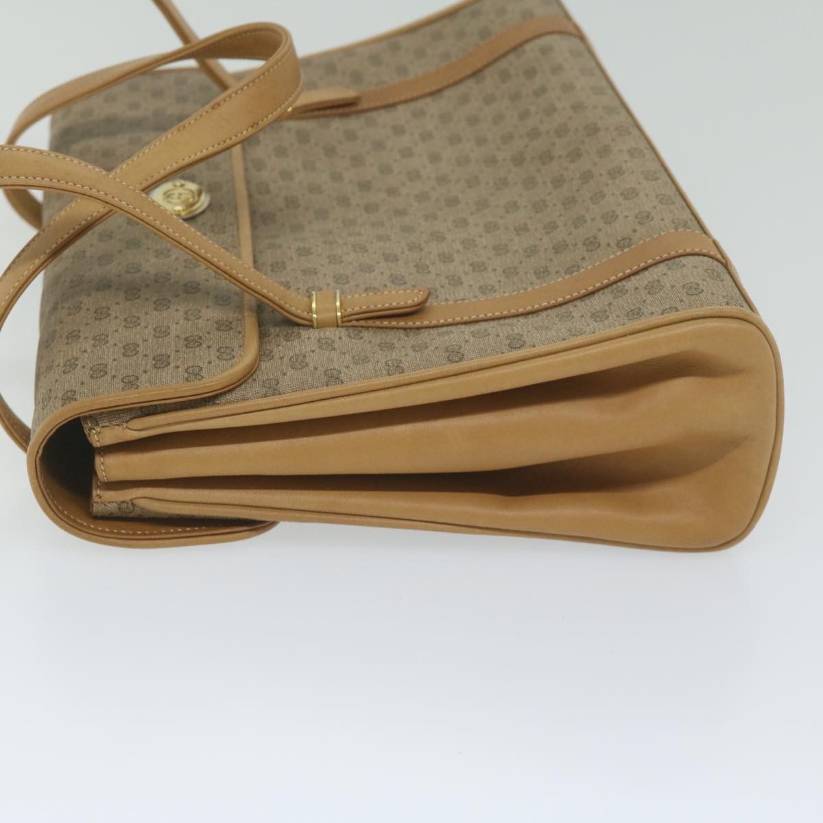 Gucci Gg Canvas Beige Canvas Handbag (Pre-Owned) Size ONE SIZE - 7 Thumbnail