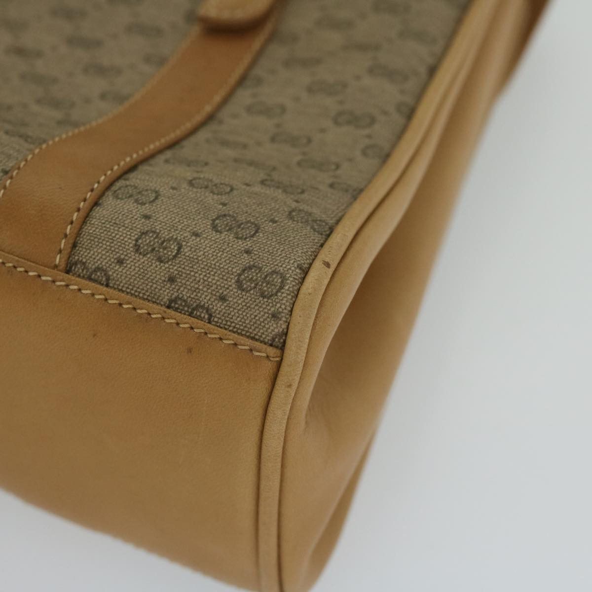 Gucci Gg Canvas Beige Canvas Handbag (Pre-Owned) Size ONE SIZE - 5 Thumbnail