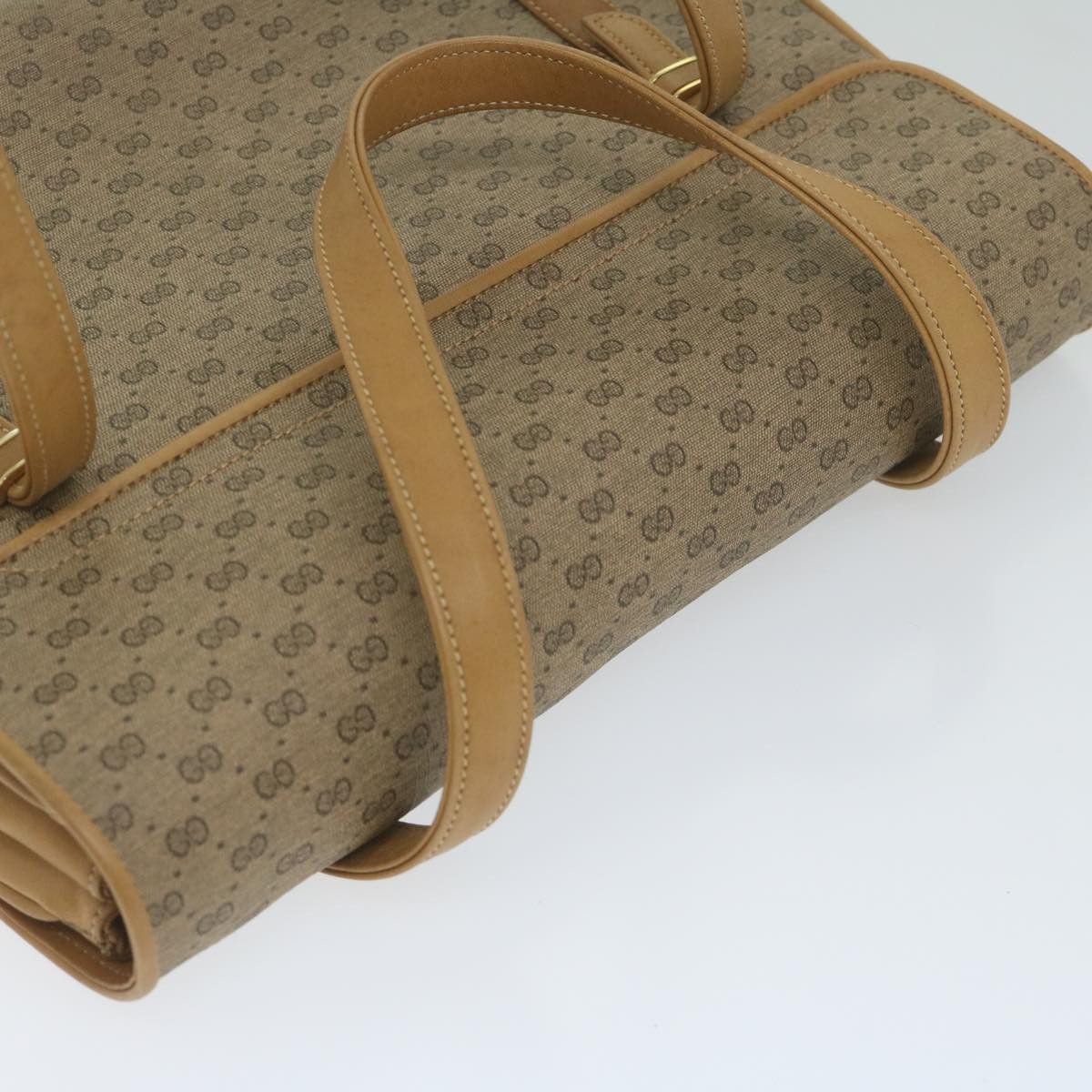 Gucci Gg Canvas Beige Canvas Handbag (Pre-Owned) Size ONE SIZE - 8 Thumbnail