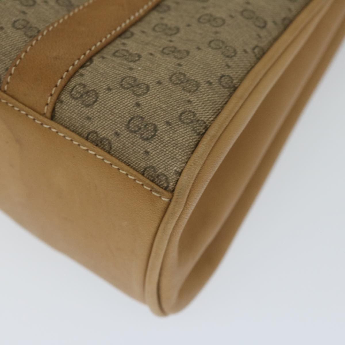 Gucci Gg Canvas Beige Canvas Handbag (Pre-Owned) Size ONE SIZE - 12 Thumbnail