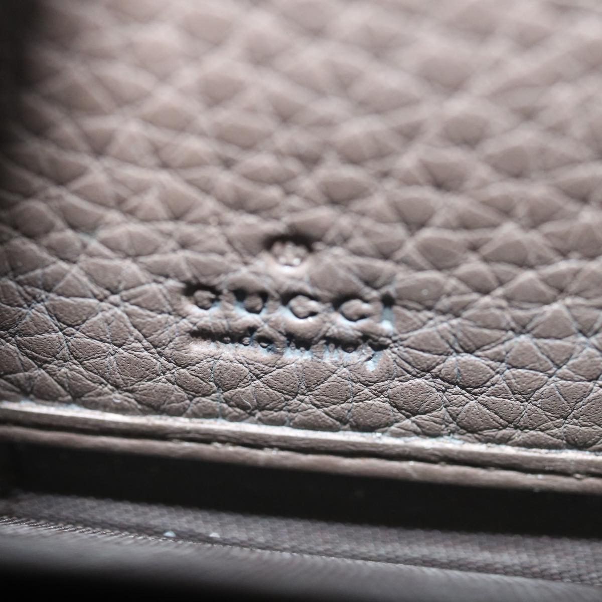 Gucci Grey Leather Wallet (Pre-Owned) Size ONE SIZE - 6 Thumbnail