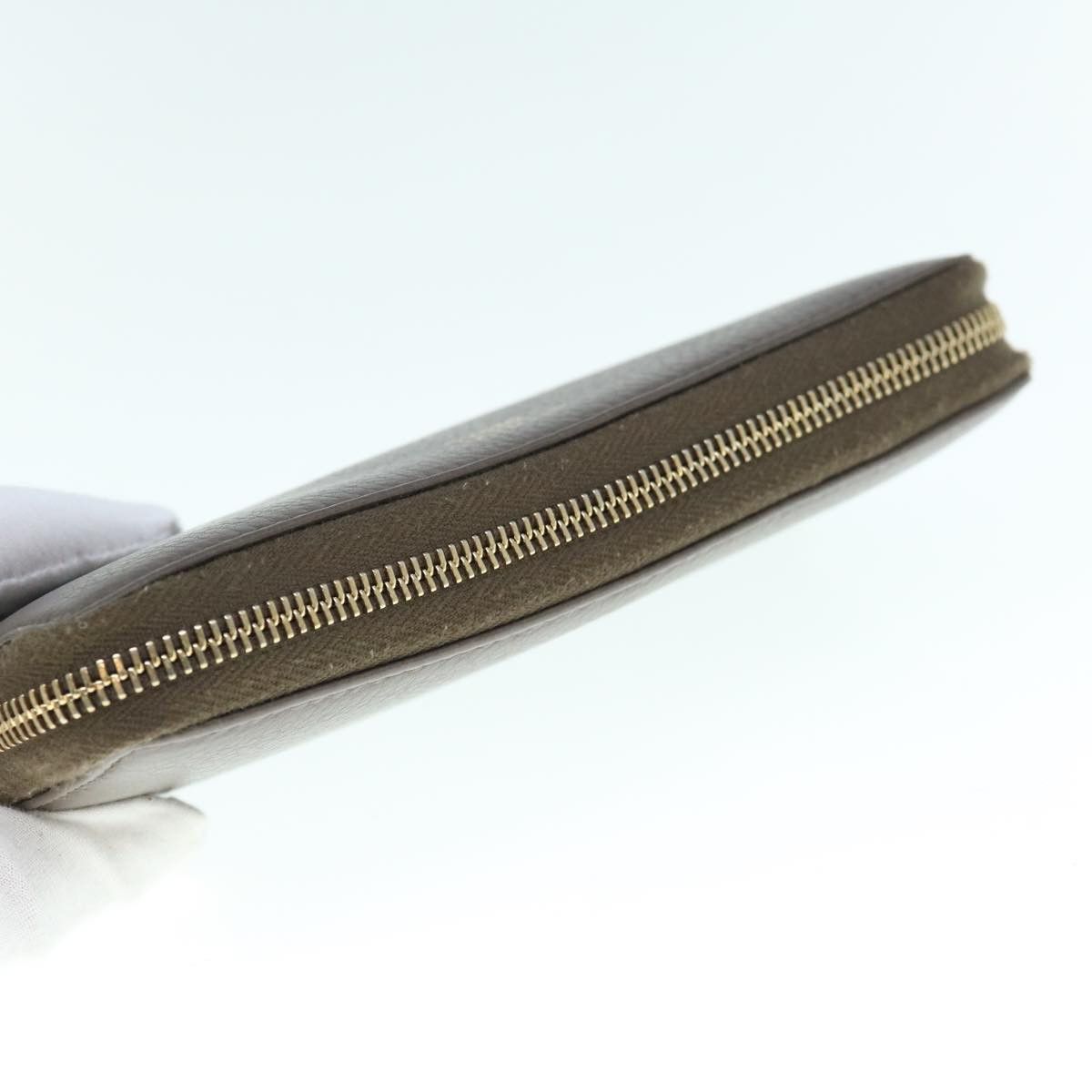 Gucci Grey Leather Wallet (Pre-Owned) Size ONE SIZE - 4 Thumbnail
