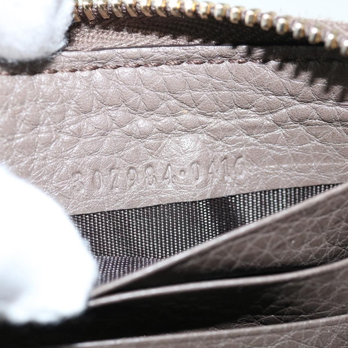 Gucci Grey Leather Wallet (Pre-Owned) Size ONE SIZE - 7 Thumbnail