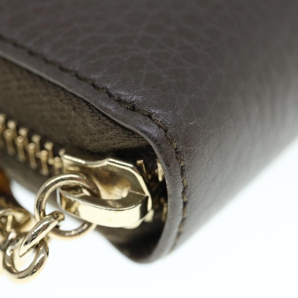 Gucci Grey Leather Wallet (Pre-Owned) Size ONE SIZE - 10 Thumbnail