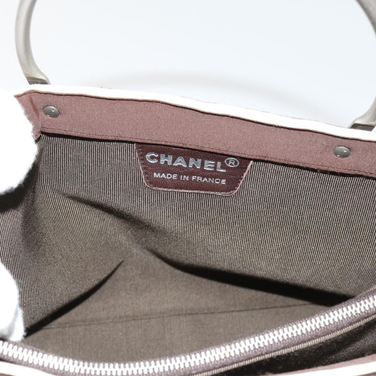 Chanel Brown Synthetic Handbag (Pre-Owned) Size ONE SIZE - 8 Thumbnail