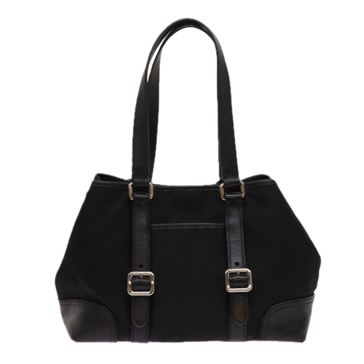 Prada Black Synthetic Tote Bag (Pre-Owned) Size ONE SIZE - 2 Thumbnail