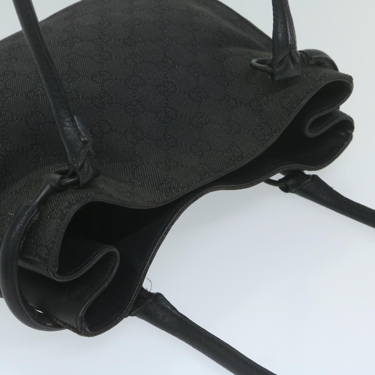 Gucci Gg Canvas Black Canvas Shoulder Bag (Pre-Owned) Size ONE SIZE - 4 Thumbnail