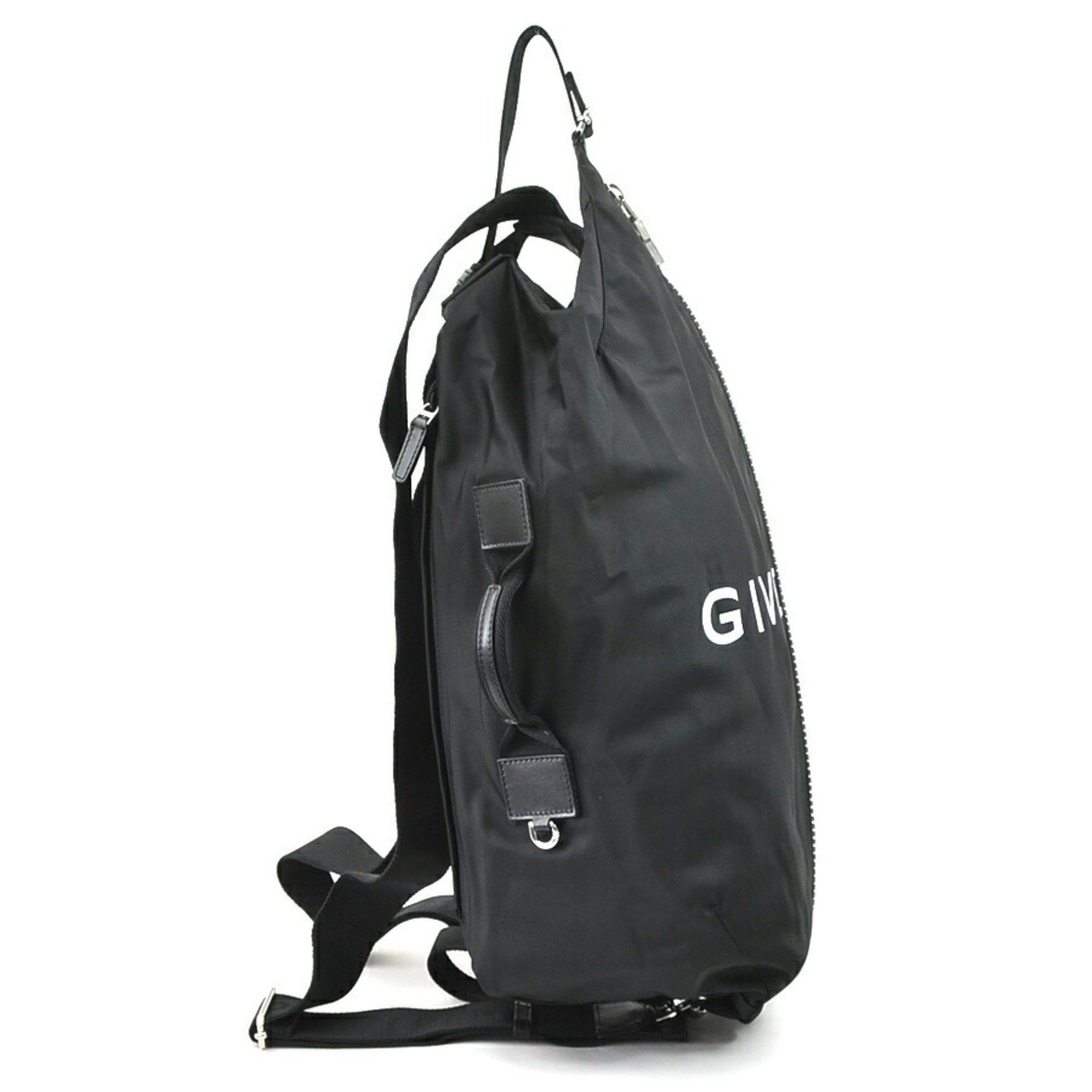 Givenchy Givenchy G-Zip Duffle Backpack Nylon Black Men's H30443G Size ONE SIZE - 2 Thumbnail