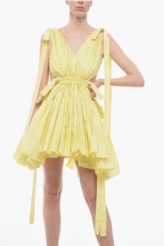 Alexander McQueen Cut-Out Detail Flared Dress Size S / US 4 / IT 40 - 3 Thumbnail