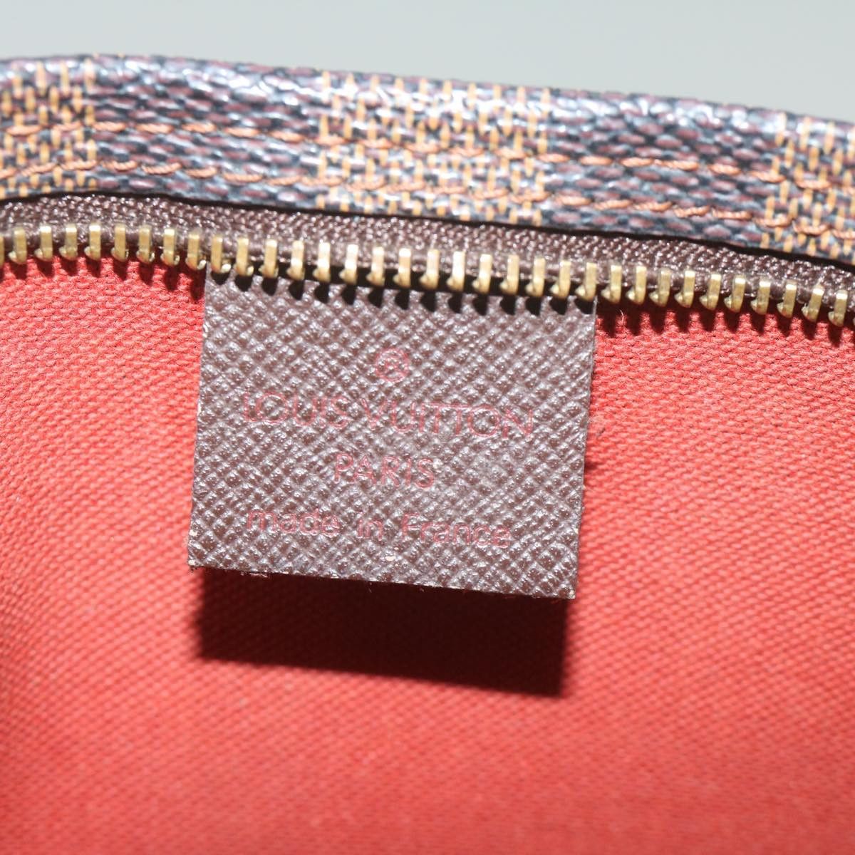 Louis Vuitton Cosmetic Pouch Brown Canvas Clutch Bag (Pre-Owned) Size ONE SIZE - 8 Thumbnail