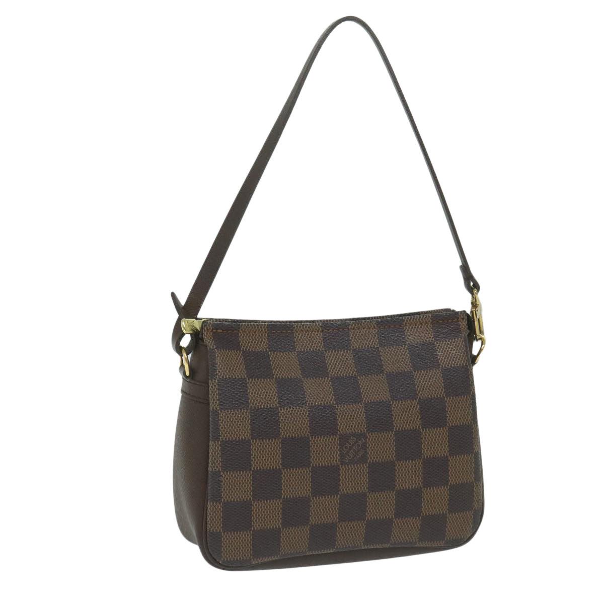 Louis Vuitton Cosmetic Pouch Brown Canvas Clutch Bag (Pre-Owned) Size ONE SIZE - 10 Thumbnail