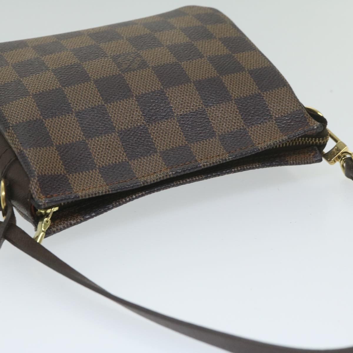 Louis Vuitton Cosmetic Pouch Brown Canvas Clutch Bag (Pre-Owned) Size ONE SIZE - 4 Thumbnail