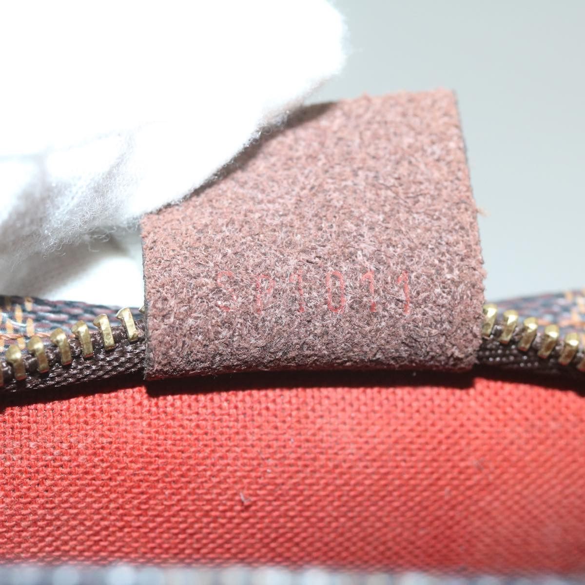 Louis Vuitton Cosmetic Pouch Brown Canvas Clutch Bag (Pre-Owned) Size ONE SIZE - 6 Thumbnail