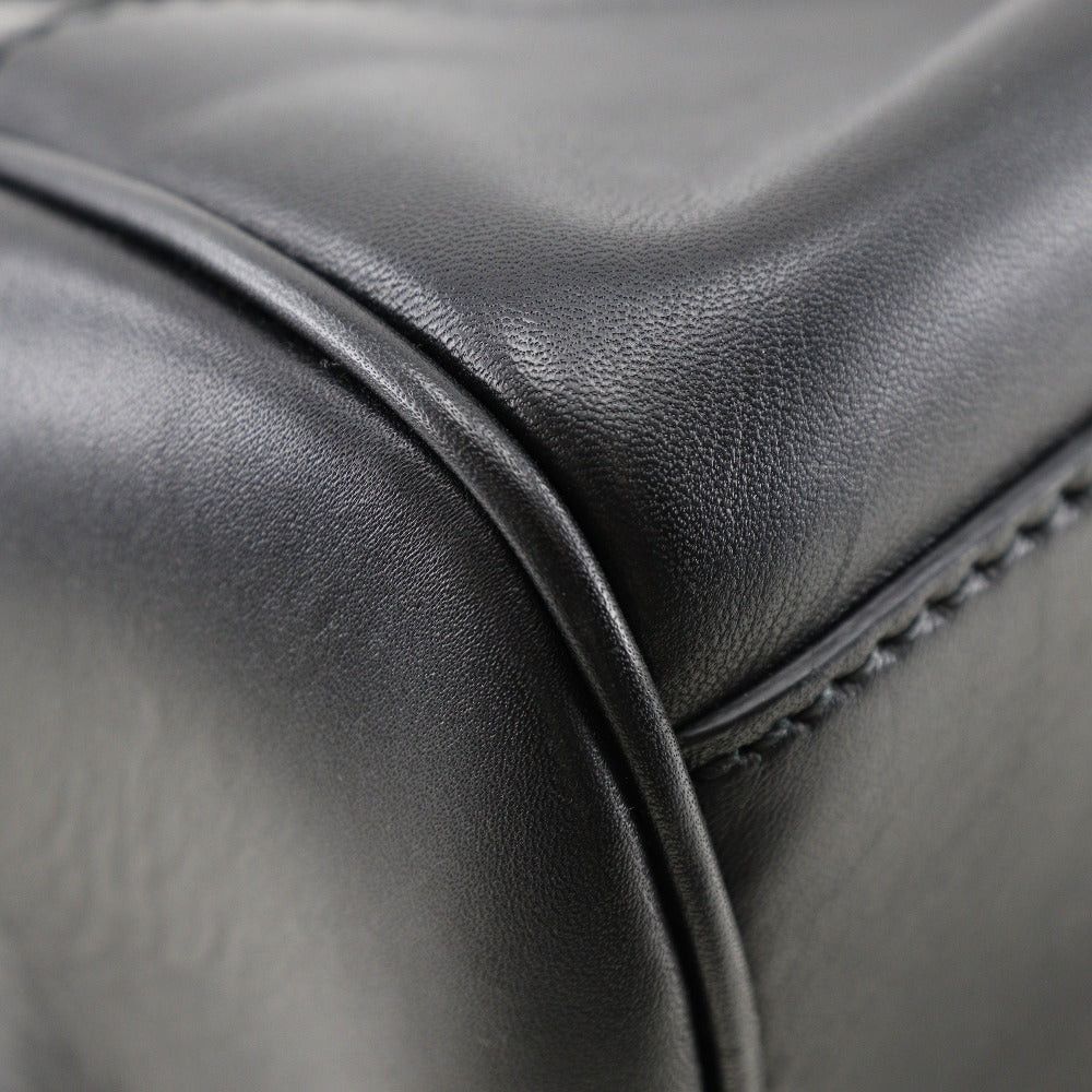 Bottega Veneta Black Calfskin Handbag (Pre-Owned) Size ONE SIZE - 6 Thumbnail