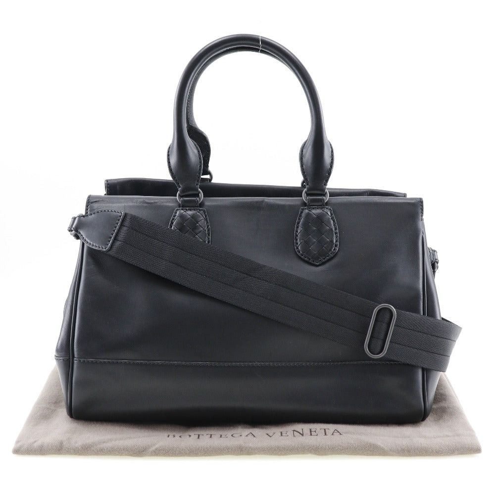 Bottega Veneta Black Calfskin Handbag (Pre-Owned) Size ONE SIZE - 5 Thumbnail