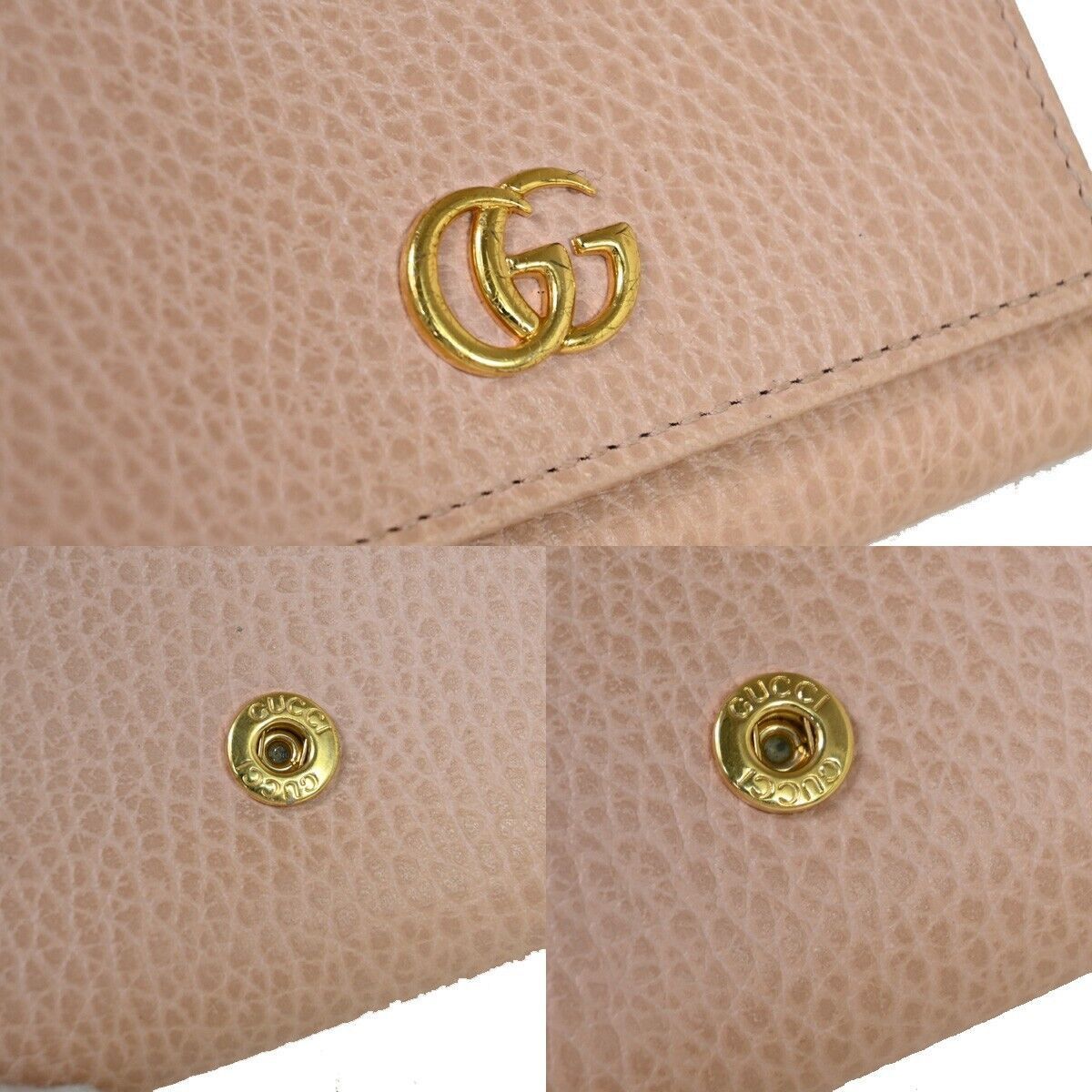 Gucci Pink Leather Wallet (Pre-Owned) Size ONE SIZE - 8 Thumbnail