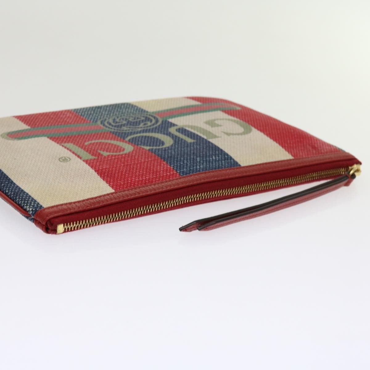 Gucci Multicolour Canvas Clutch Bag (Pre-Owned) Size ONE SIZE - 4 Thumbnail