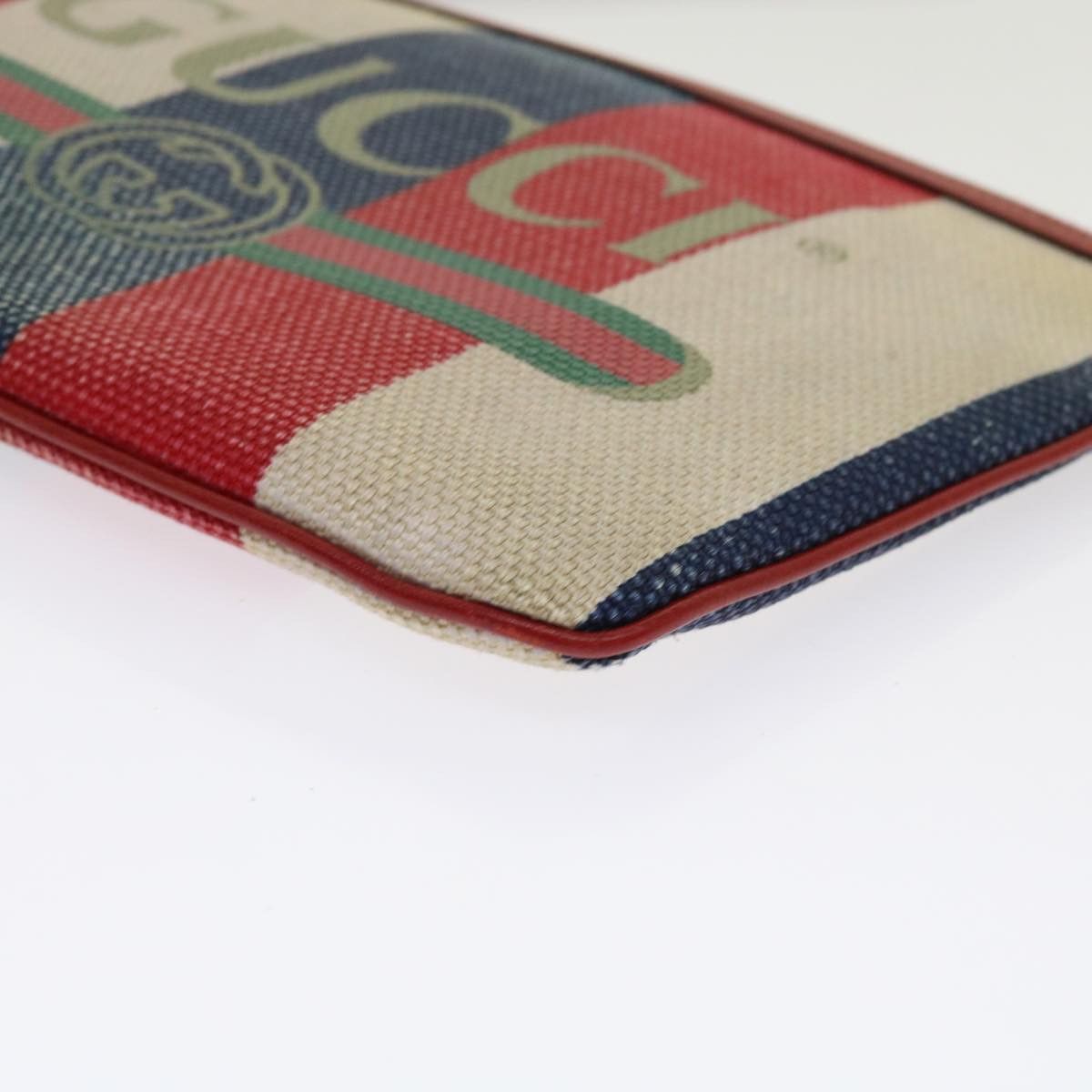 Gucci Multicolour Canvas Clutch Bag (Pre-Owned) Size ONE SIZE - 10 Thumbnail