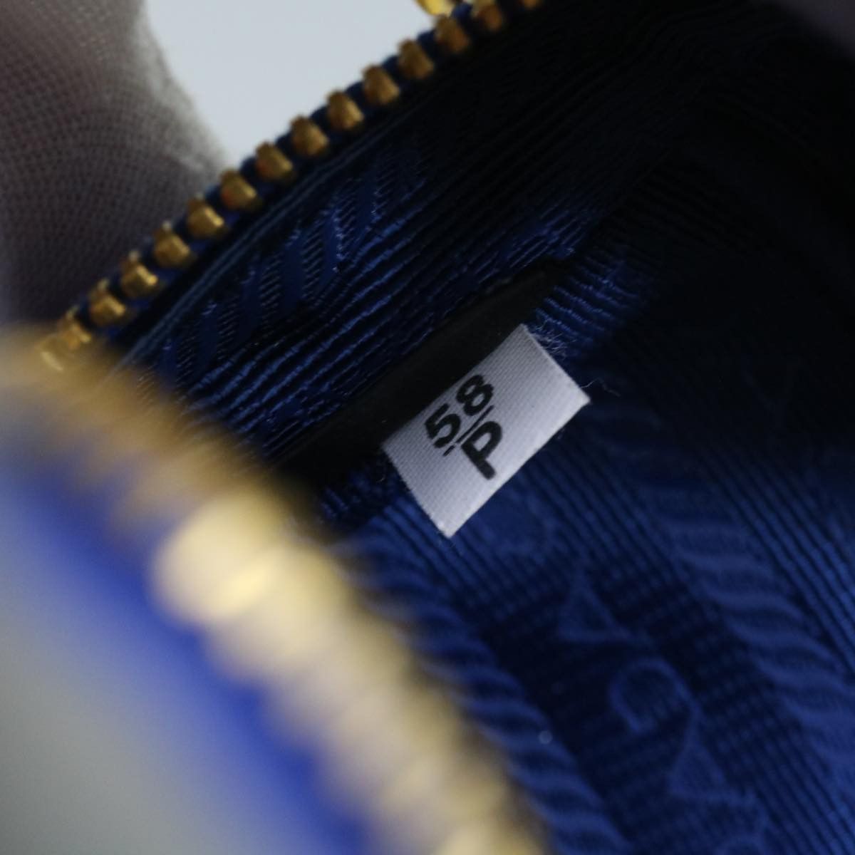 Prada Tessuto Blue Synthetic Shoulder Bag (Pre-Owned) Size ONE SIZE - 7 Thumbnail
