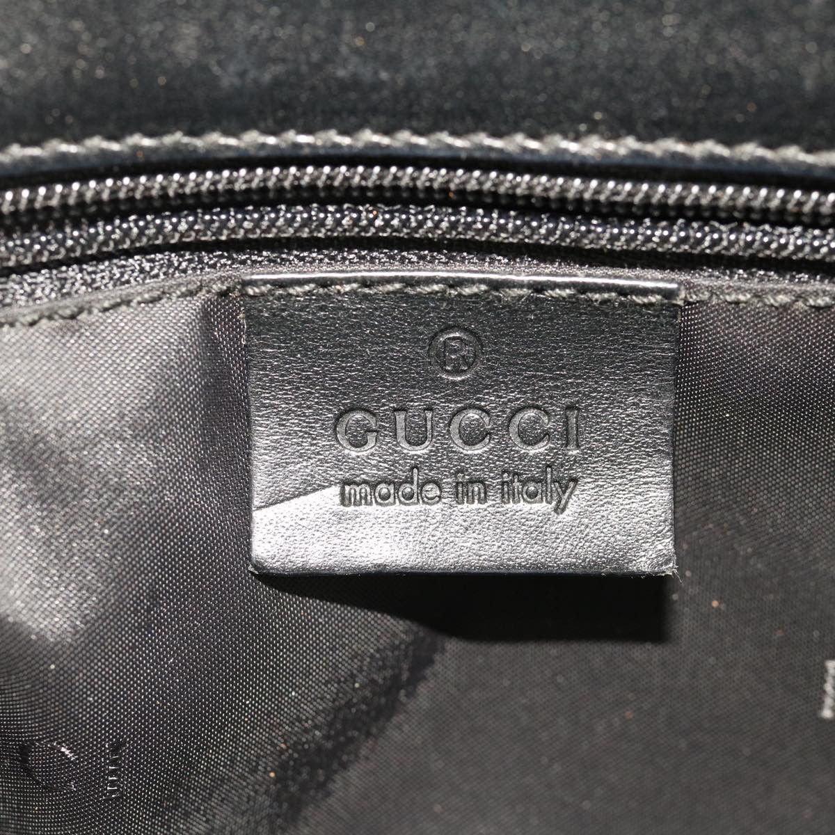 Gucci Black Synthetic Handbag (Pre-Owned) Size ONE SIZE - 9 Thumbnail