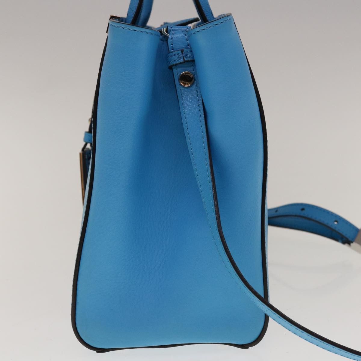 Fendi 2Jours Black Leather Handbag (Pre-Owned) Size ONE SIZE - 13 Thumbnail