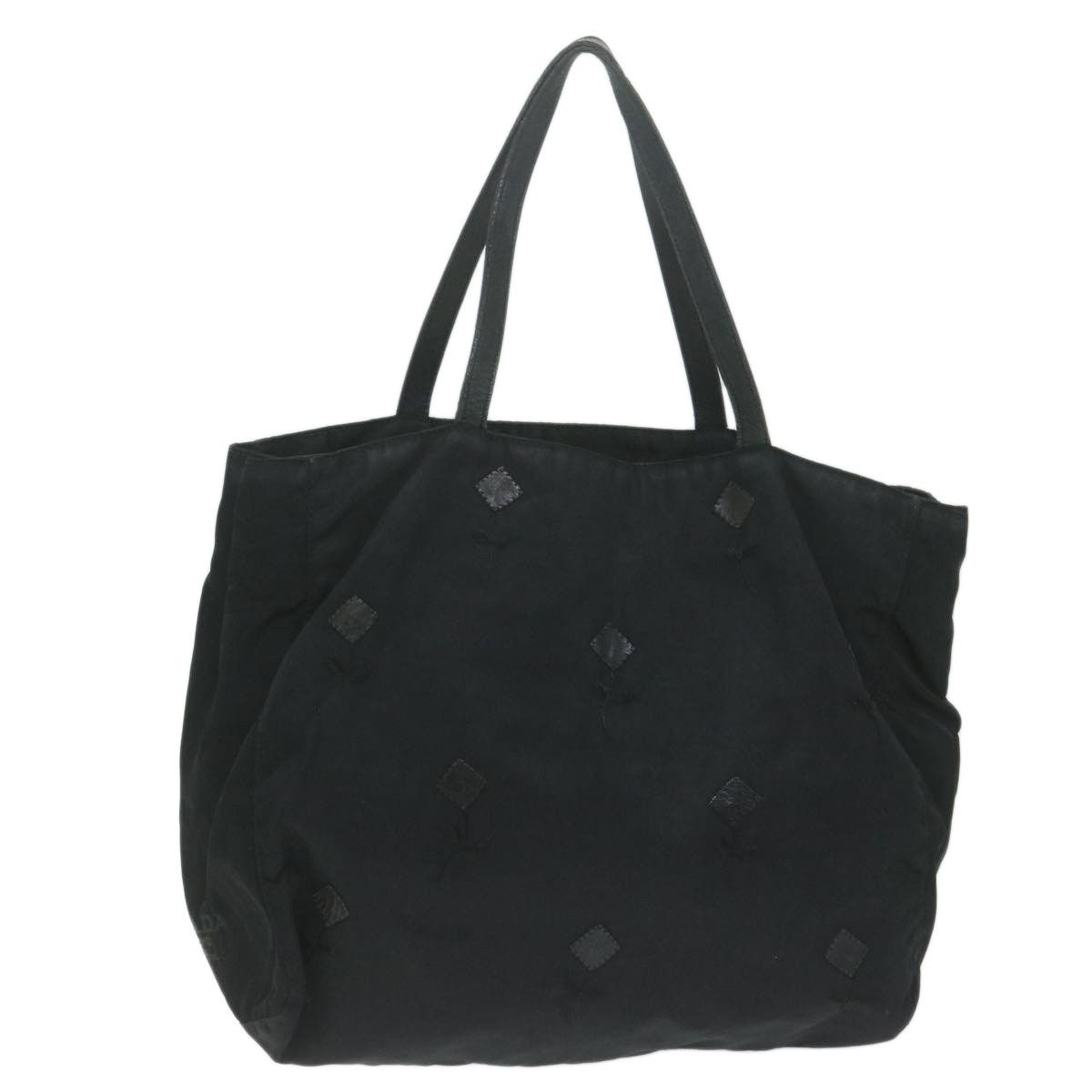 Prada Black Synthetic Tote Bag (Pre-Owned) Size ONE SIZE - 2 Thumbnail