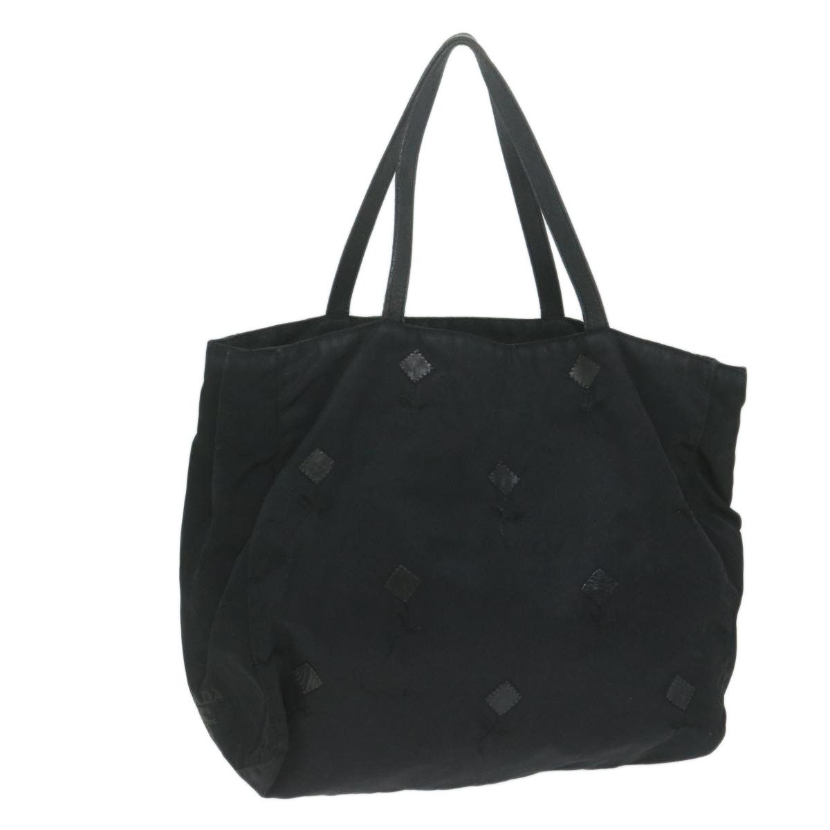 Prada Black Synthetic Tote Bag (Pre-Owned) Size ONE SIZE - 9 Thumbnail