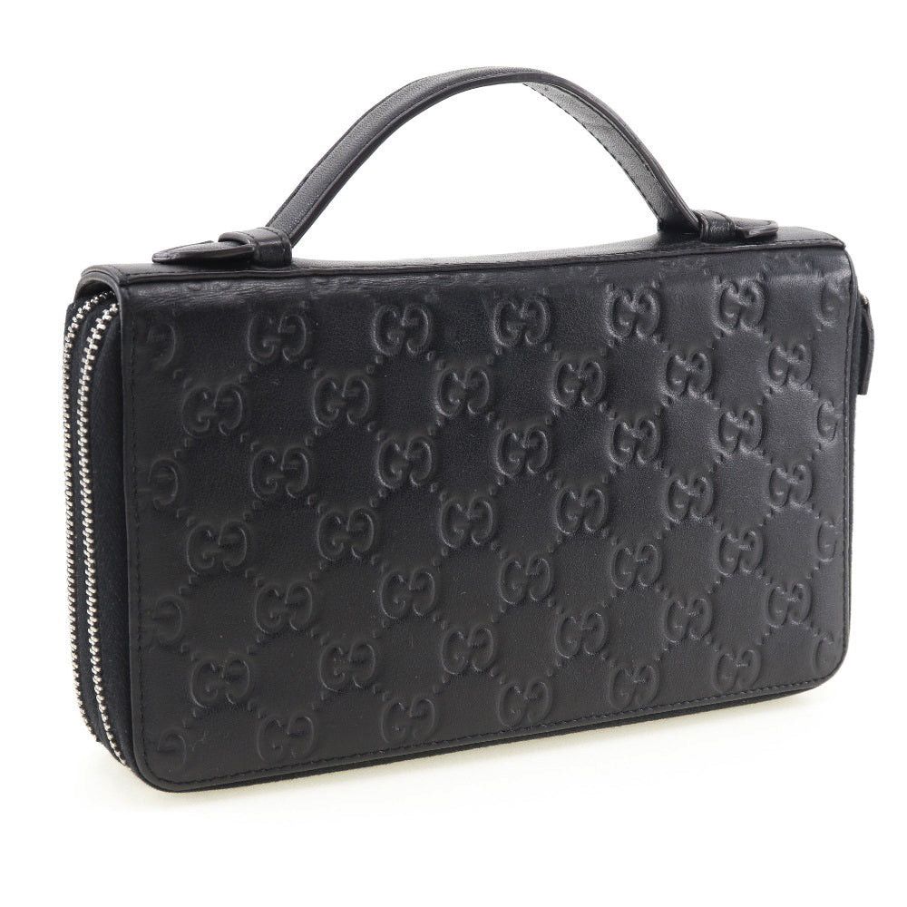Gucci Travel Case Black Leather Wallet (Pre-Owned) Size ONE SIZE - 2 Thumbnail