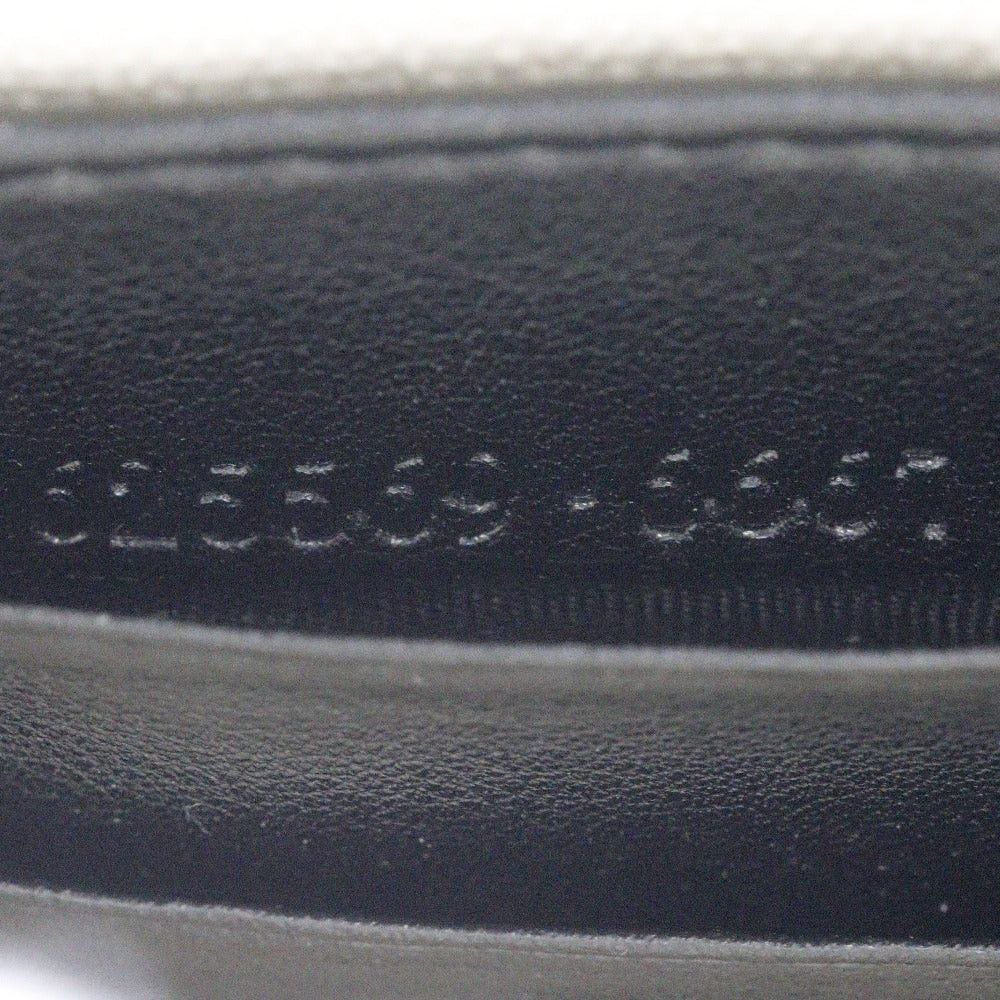 Gucci Gg Embossé Black Leather Clutch Bag (Pre-Owned) Size ONE SIZE - 4 Thumbnail