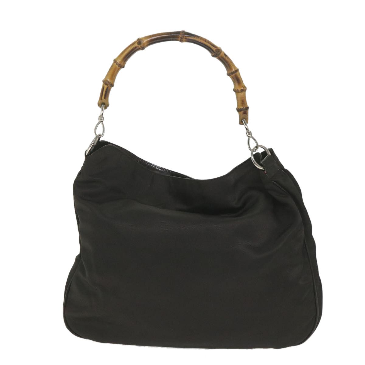 Gucci Bamboo Brown Canvas Shoulder Bag (Pre-Owned) Size ONE SIZE - 2 Thumbnail