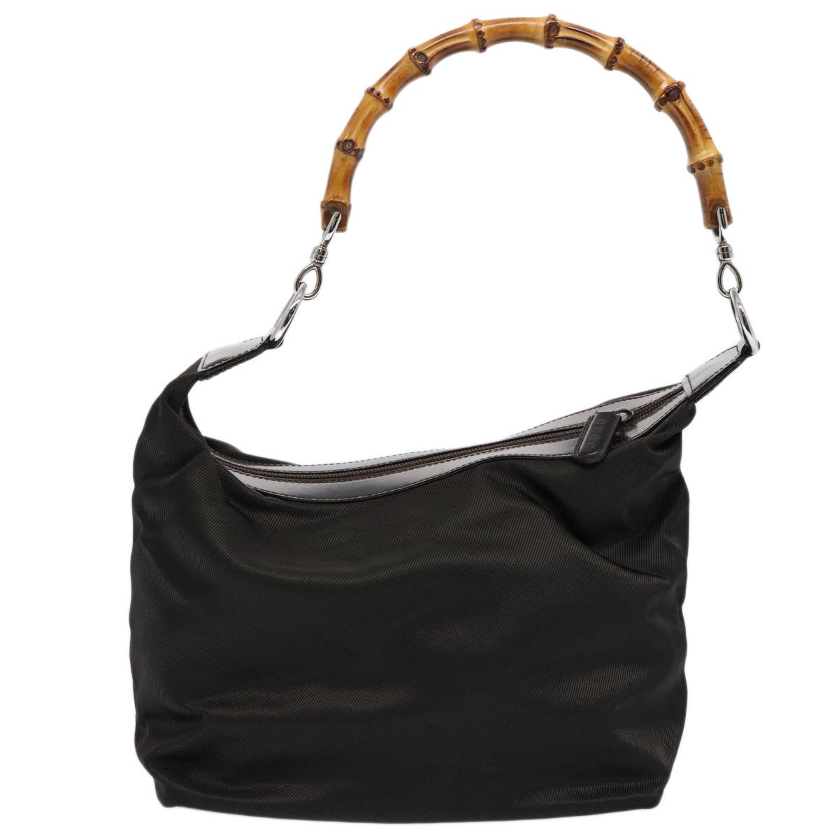 Gucci Bamboo Brown Synthetic Shoulder Bag (Pre-Owned) Size ONE SIZE - 2 Thumbnail