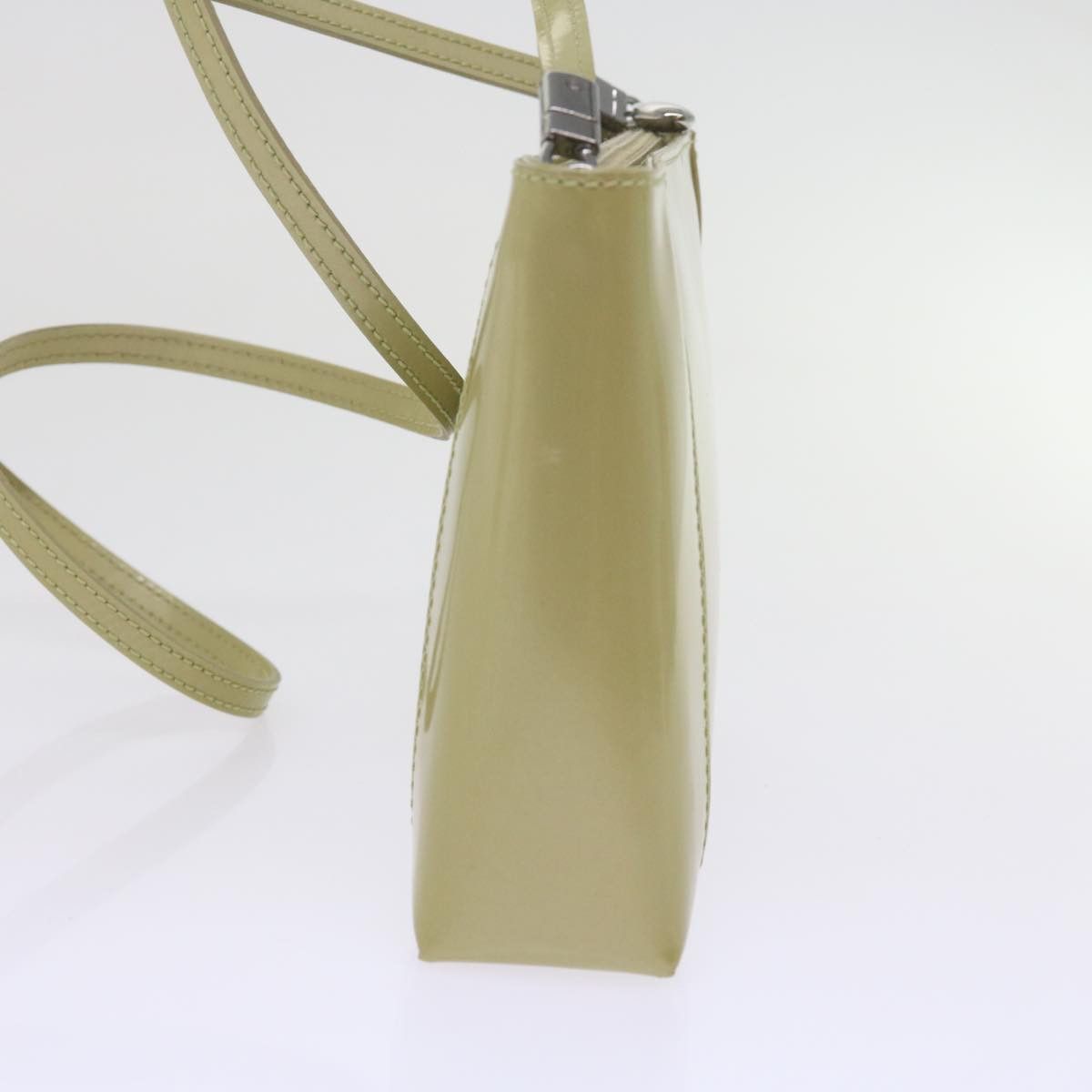 Dior Beige Patent Leather Shoulder Bag (Pre-Owned) Size ONE SIZE - 9 Thumbnail