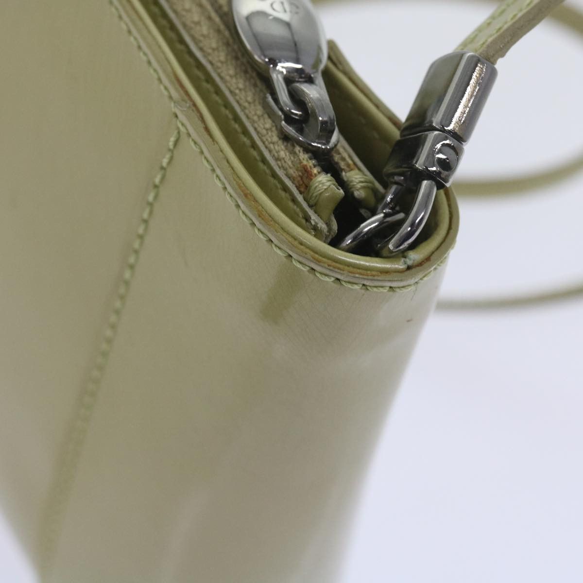 Dior Beige Patent Leather Shoulder Bag (Pre-Owned) Size ONE SIZE - 11 Thumbnail