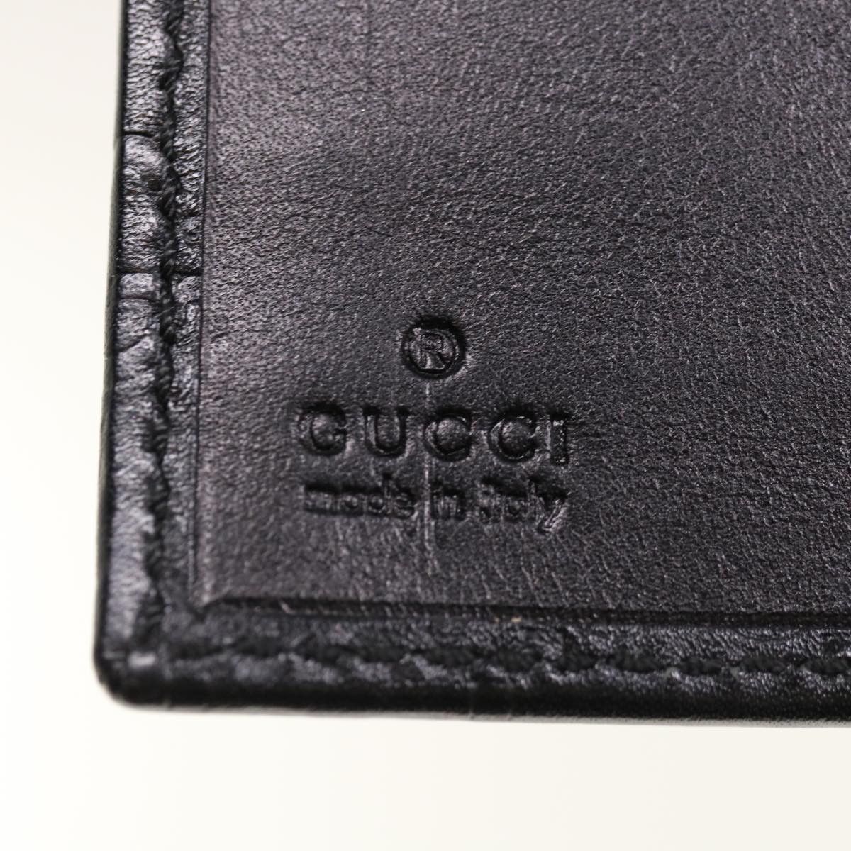 Gucci Black Leather Wallet (Pre-Owned) Size ONE SIZE - 8 Thumbnail