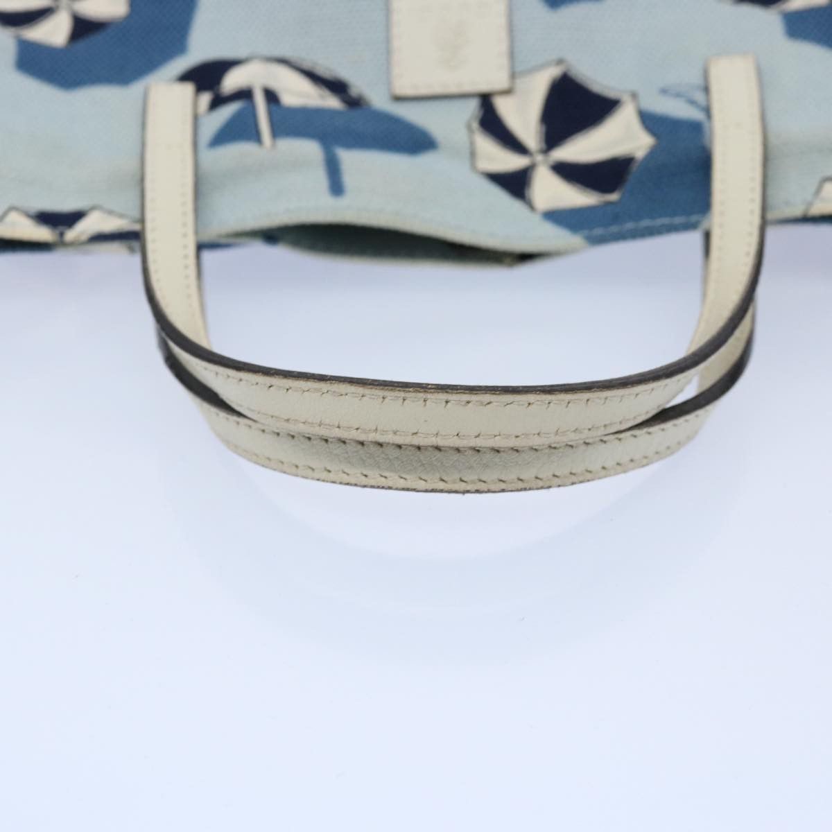 Gucci Blue Canvas Handbag (Pre-Owned) Size ONE SIZE - 11 Thumbnail