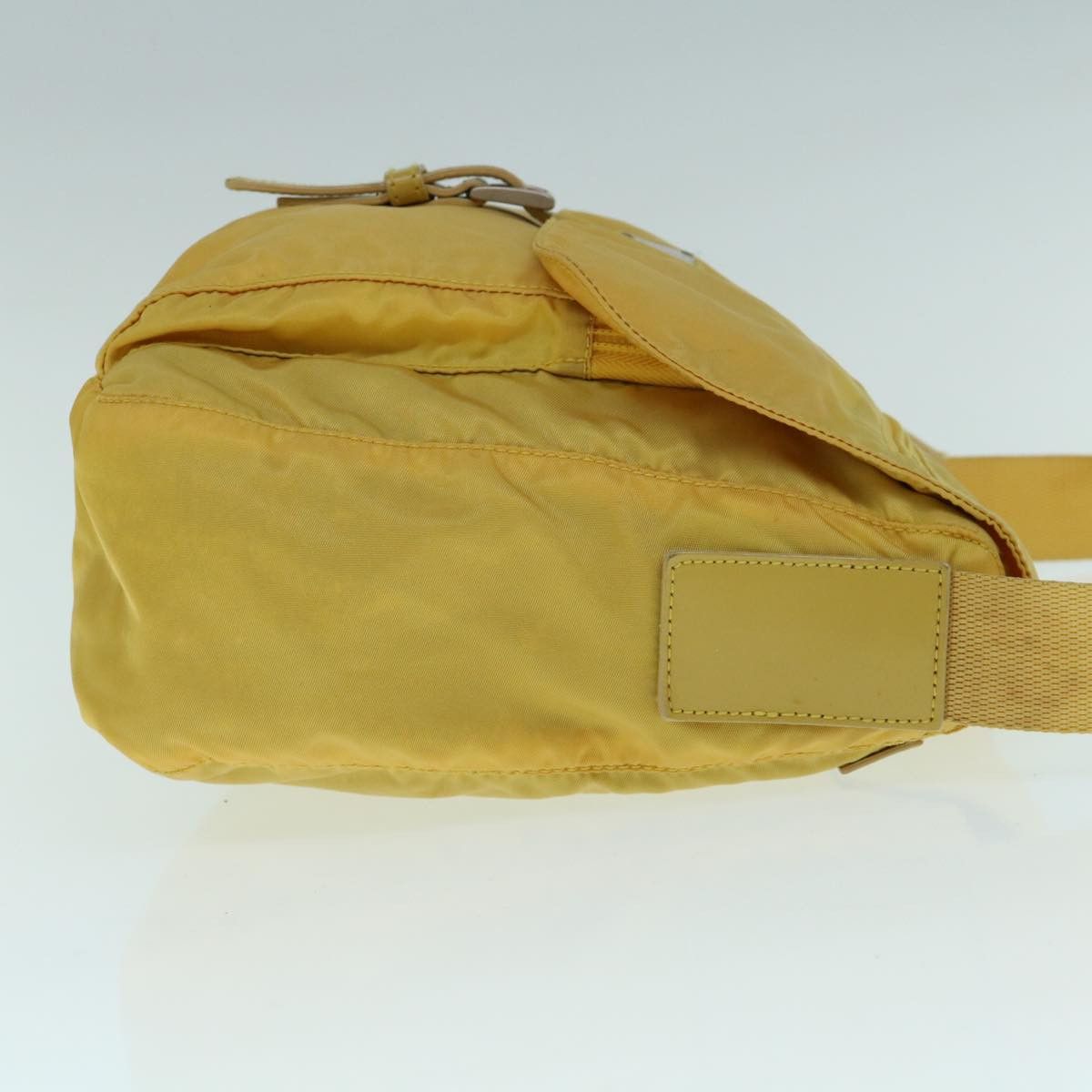 Prada Yellow Canvas Shoulder Bag (Pre-Owned) Size ONE SIZE - 10 Thumbnail