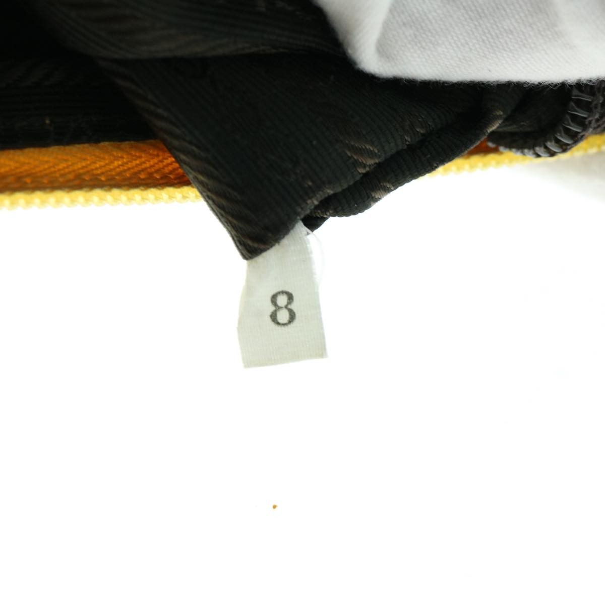 Prada Yellow Canvas Shoulder Bag (Pre-Owned) Size ONE SIZE - 6 Thumbnail