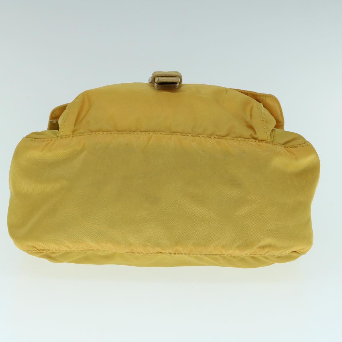 Prada Yellow Canvas Shoulder Bag (Pre-Owned) Size ONE SIZE - 3 Thumbnail