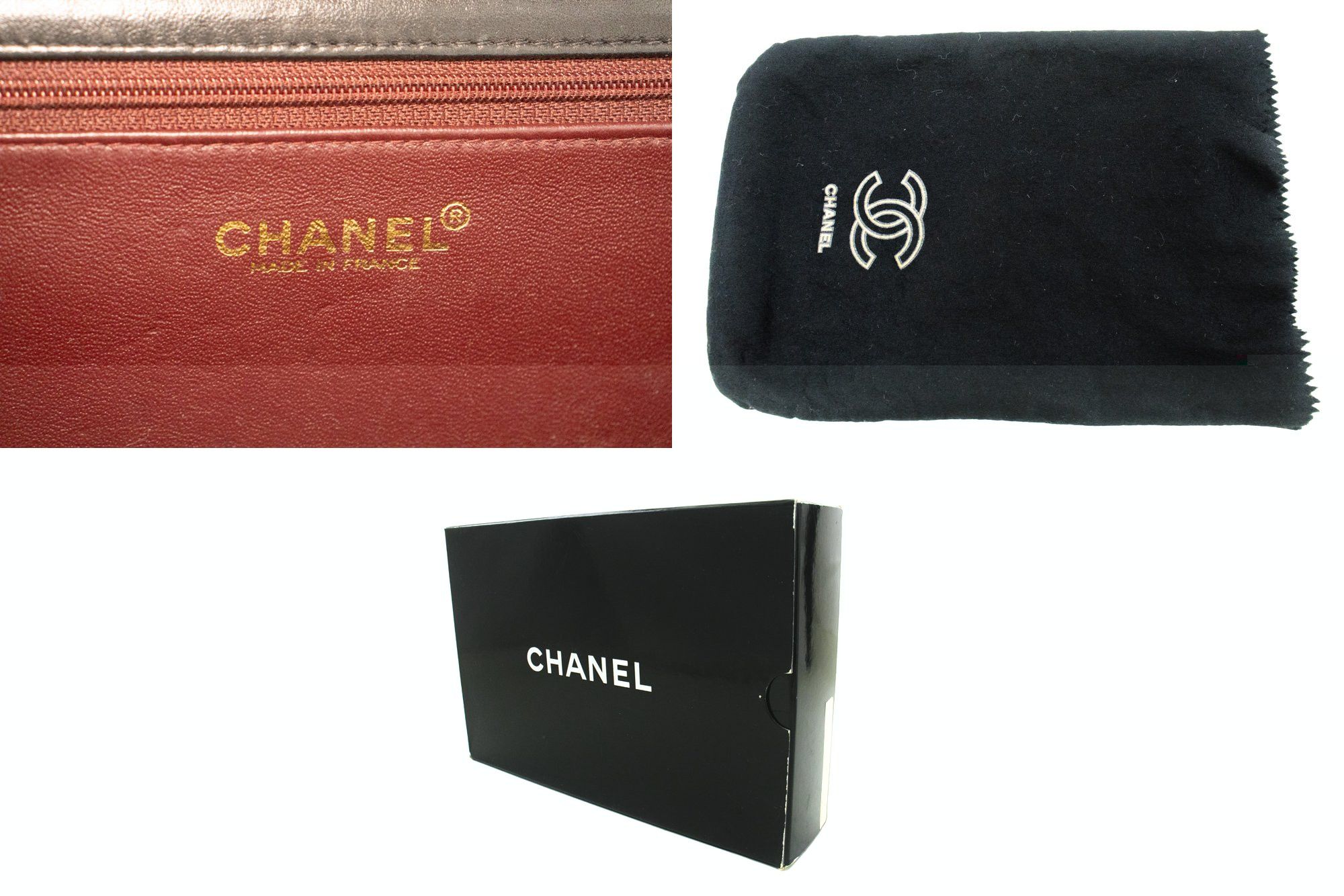 Chanel Full Flap Black Leather Shoulder Bag (Pre-Owned) Size ONE SIZE - 7 Thumbnail